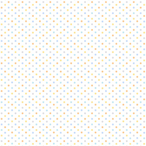 Baby's Adventure - White Polka Dots