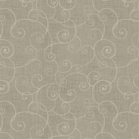 Whimsy Basics Swirl - Dove Grey