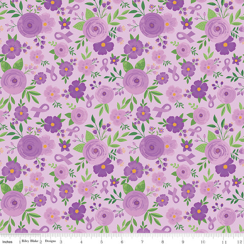 Strength In Lavender - Floral Lavender