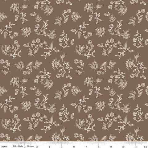 Shades Of Autumn - Sprigs Brown