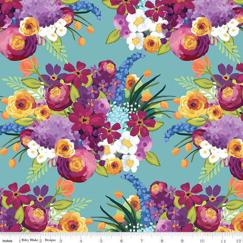 Floralicious - Main Aqua