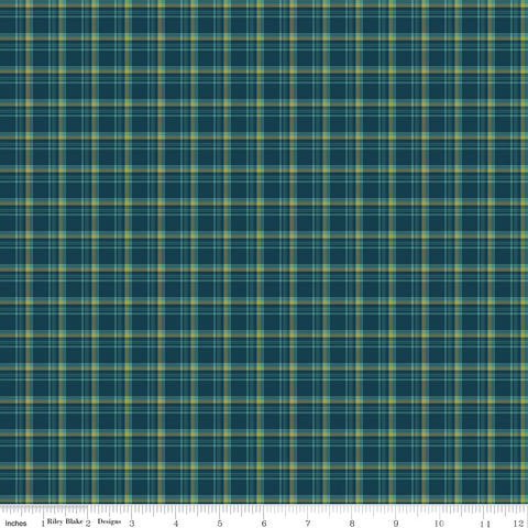 Arrival of Winter - Plaid Navy