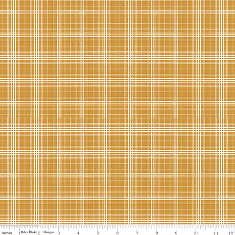 Farmhouse Summer - Plaid Gold