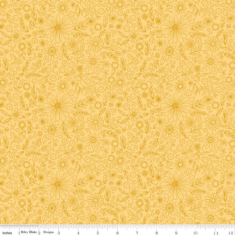 Homemade Outlined Flowers - Sunshine