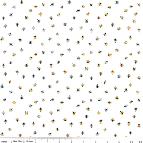 Homemade Bumble Bees - White