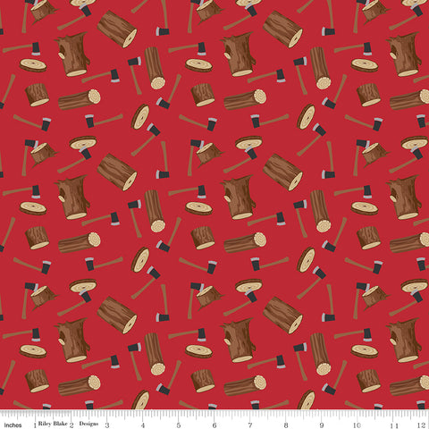 Woodsman - Wood Axe Red