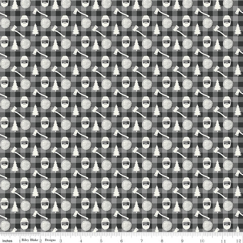 Woodsman - Lumberjack Plaid Black