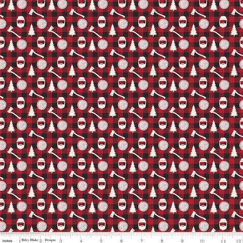Woodsman - Lumberjack Plaid Red & Black
