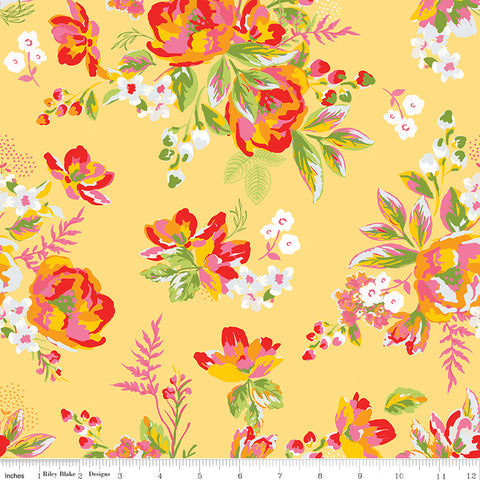 Picnic Florals - Main Yellow