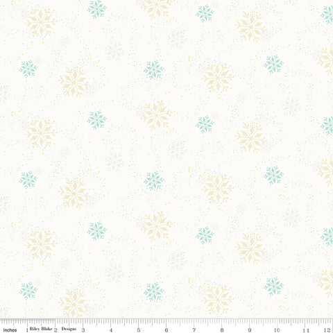 In From the Cold - Snowflakes White