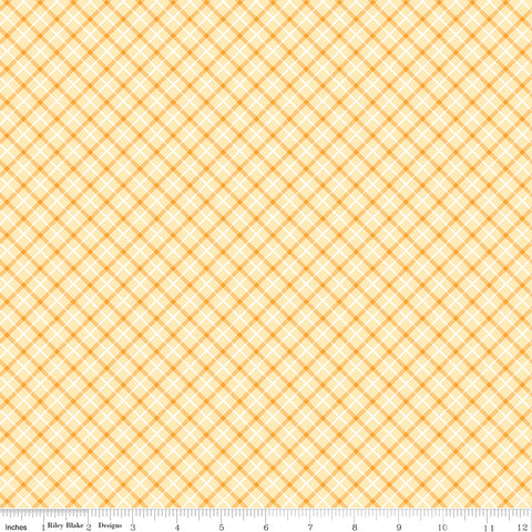 Special Delivery - Plaid Yellow