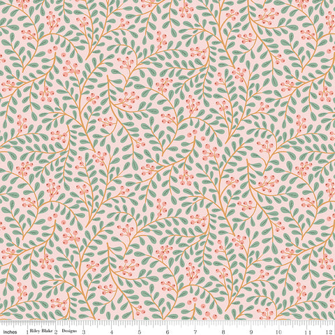 Forest Village - Lingonberries Pink