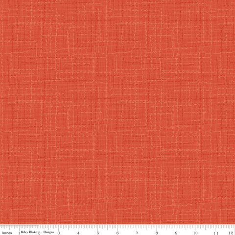 Grasscloth Cottons - Orange