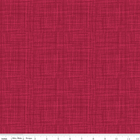 Grasscloth Cottons - Wine