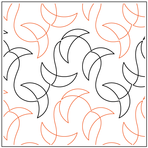 Crescent Moon – Happy Wife Quilting