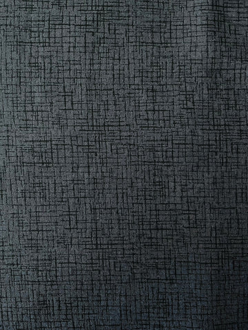 Betula - Charcoal (Navy) - 108" Flannel Wide Back