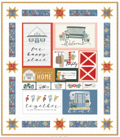 Farmhouse Summer Quilt Kit