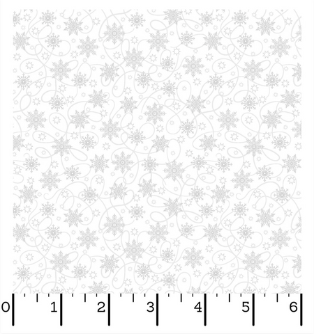 Mini Snow Flurry - White