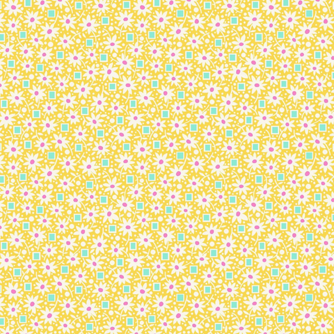 Nana Mae 8 - Floral Yellow