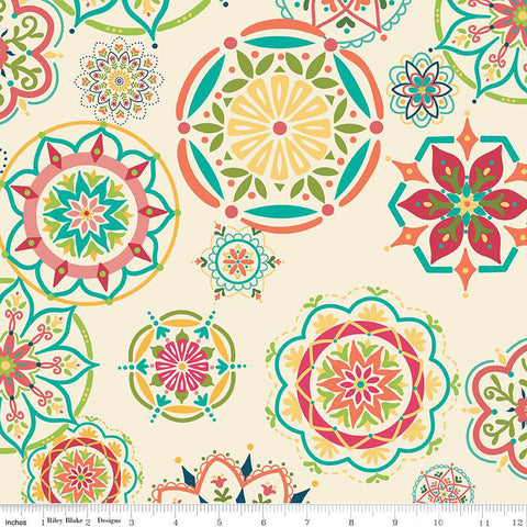 Market Street - Cream - 107/108" Wide Back