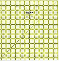 Omnigrip Ruler 12 1/2" Square