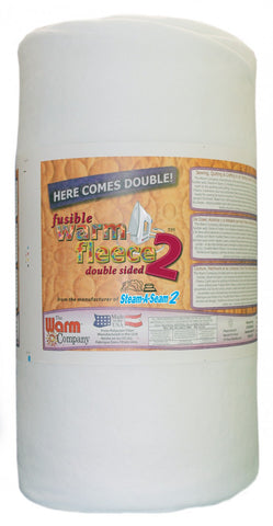 Warm Fleece Double Sided Fusible Batting