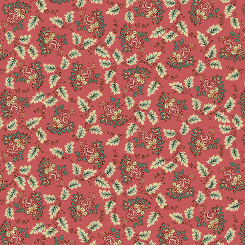 Lille - Pink Floral Leaf