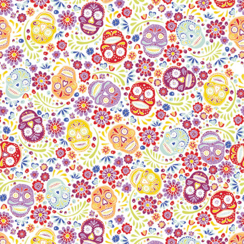 Eternally Yours - White Sugar Skulls