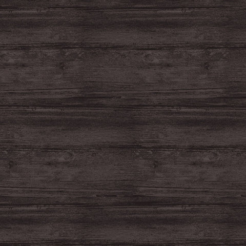Wood Flannel Gunmetal Washed - 108" Flannel Wide Back