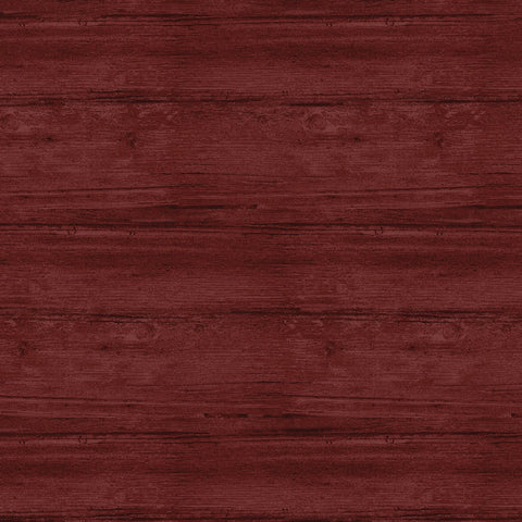 Wood Flannel Claret Washed - 108" Flannel Wide Back