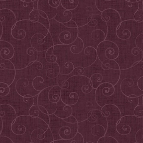 Whimsy Basics Swirl - Plum