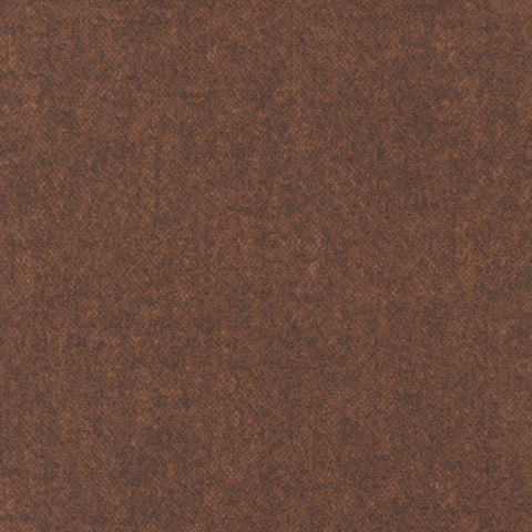 Winter Wool Flannel - Fudge Wool Tweed Flannel