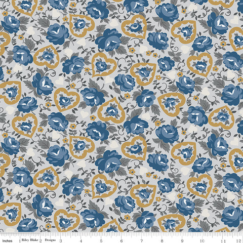 Delightful - Hearts Grey