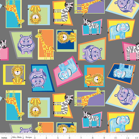 Crayola Colourful Friends - Animals Charcoal