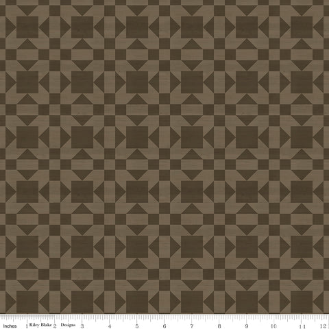 Barn Quilts - Sisters Choice Brown