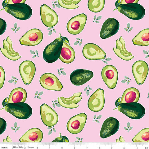 Lucy June - Avocados Pink