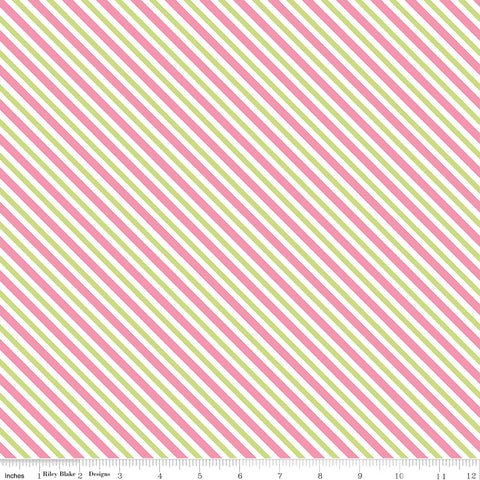 Sugar And Spice - Stripe Pink