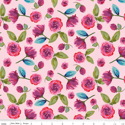 Blissful Blooms - Floral Pink
