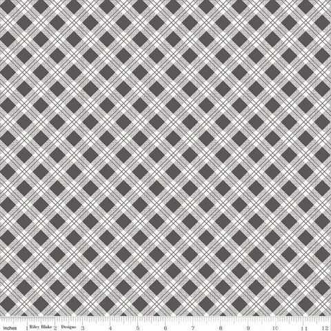 Bee Plaids - Scarecrow Steel