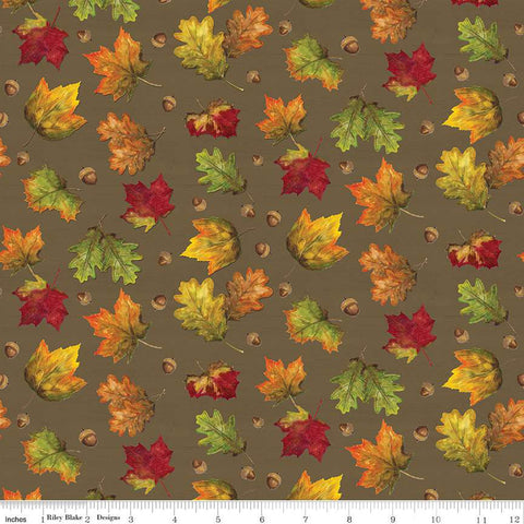 Monthly Placemats - September Leaves Brown