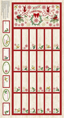 Comfort & Joy - Christmas Advent Calendar - Natural