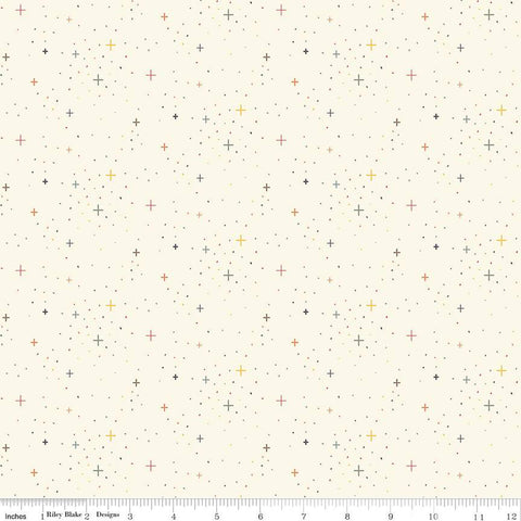 Designer Flannel - Stars Cream