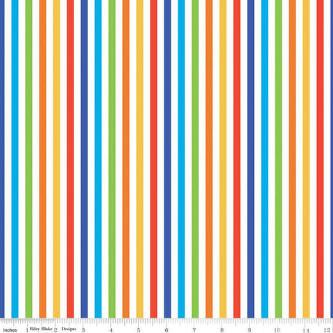Blast Off Flannel - Solar Stripe Multi