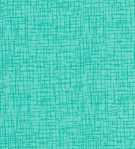 Betula - Aqua - 108" Flannel Wide Back
