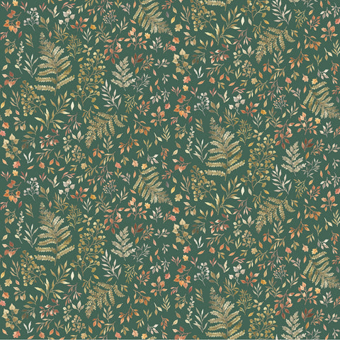 Little Fawn & Friends - Willow Autumn Ferns & Leaves