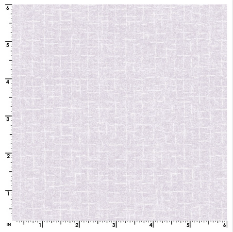 Little Lambies Woolies Flannel - Light Purple Crosshatch