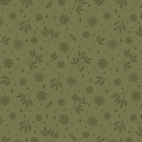 Holly & Hearth - Frosted Windowpanes Evergreen