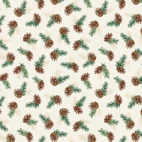 Evergreen Escape - Sand Pinecone Toss