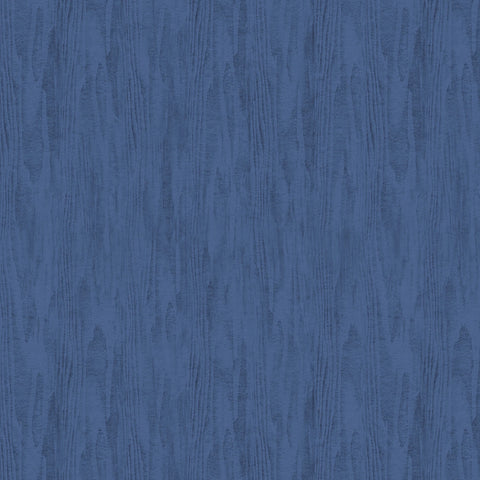 Evergreen Escape - Navy Wood Texture