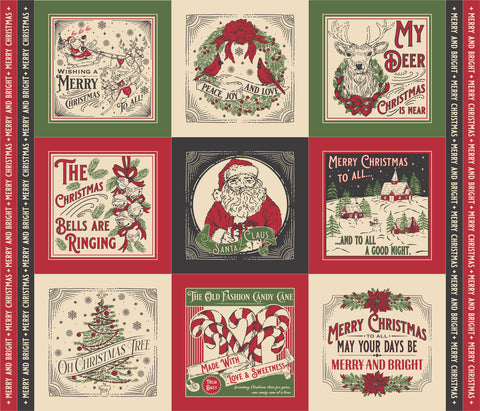 Holiday Cheer - Natural Panel